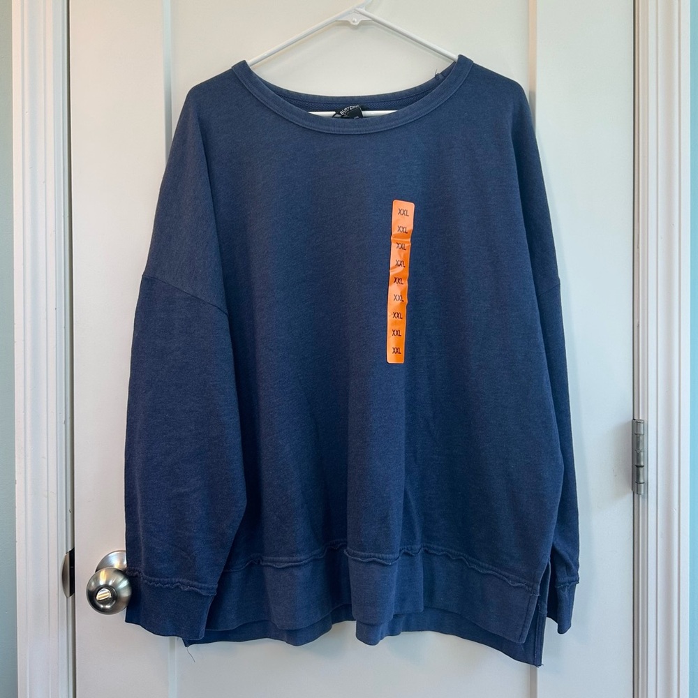 NWT Lightweight Blue Sweatshirt
